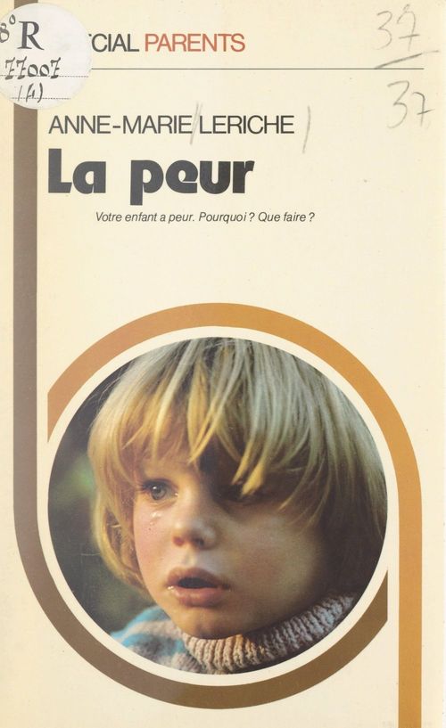 Couverture ebook de La peur, de Anne-Marie Leriche