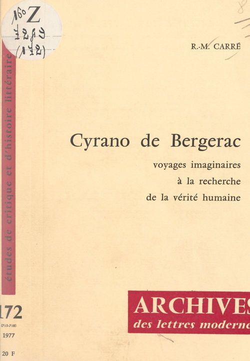 ebook cover of Cyrano de Bergerac, by Rose-Marie Carre