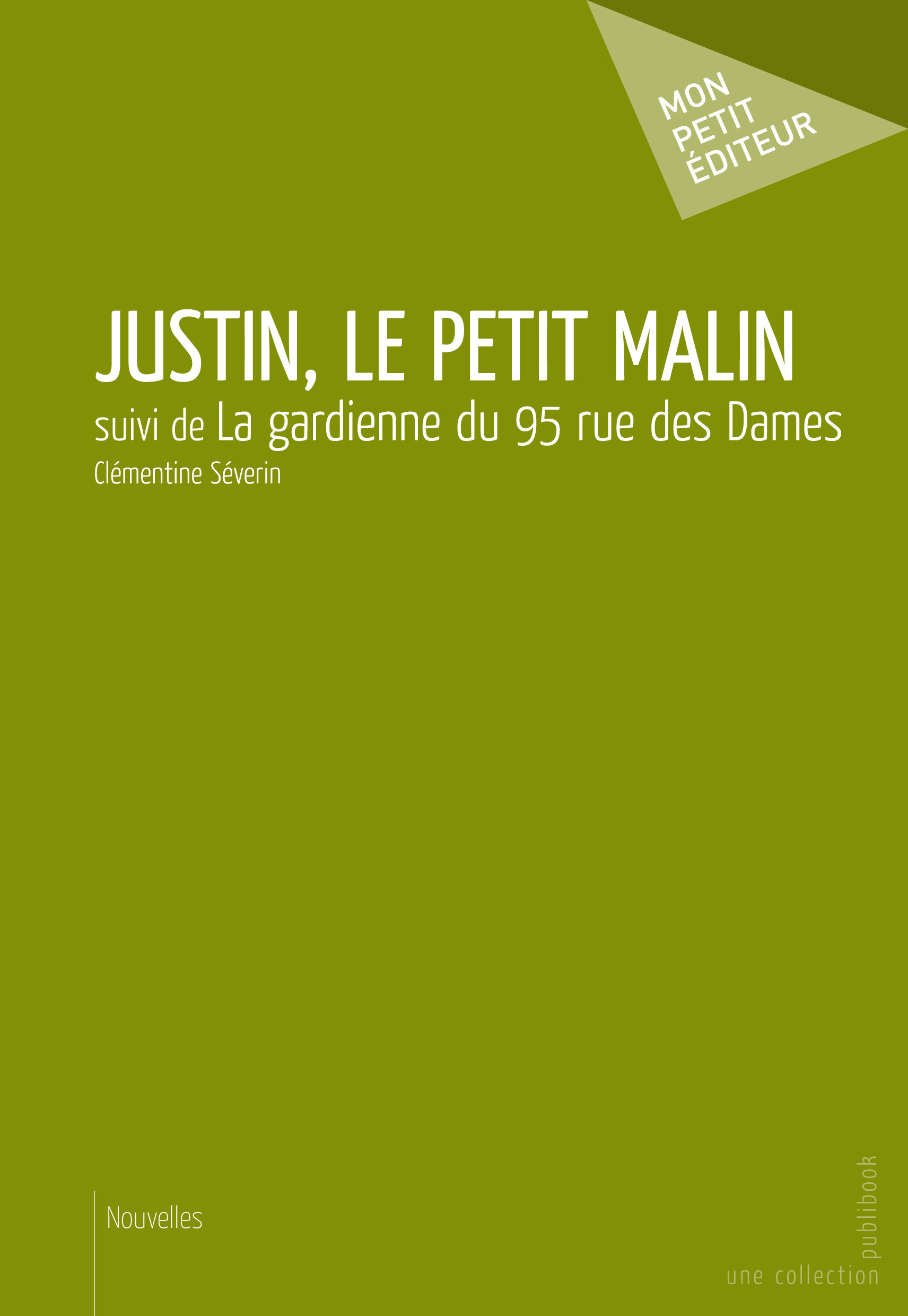 Couverture ebook de Justin, le petit malin, de Clémentine Séverin
