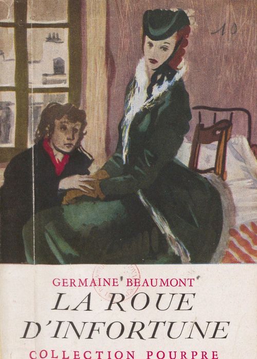 Couverture ebook de La roue d'infortune, de Germaine Beaumont