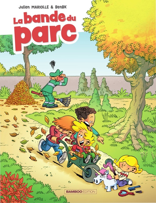 ebook cover of La Bande du parc - Tome 1, by Julien Mariolle