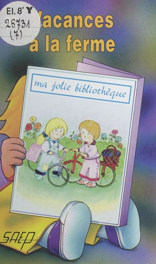 Couverture ebook de Vacances à la ferme, de Michelle Kuster