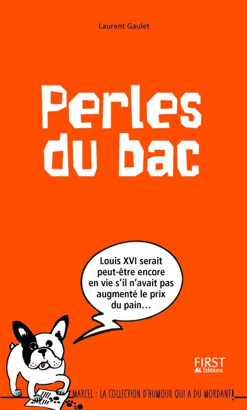Couverture ebook de Perles du bac, de Laurent Gaulet