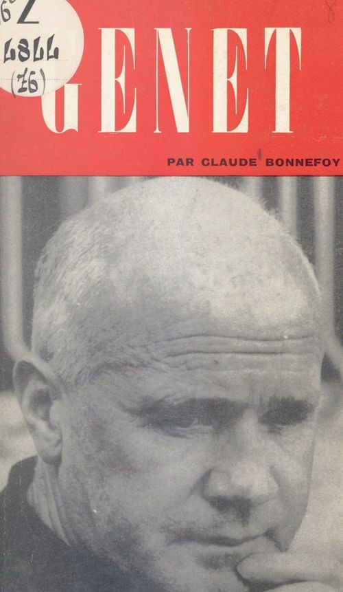Couverture ebook de Jean Genet, de Claude Bonnefoy