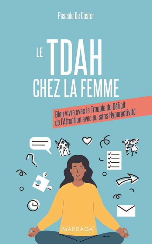 ebook cover of TDAH chez la femme, by Pascale De Coster