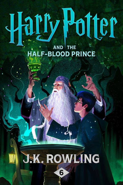 Couverture ebook de Harry Potter and the Half-Blood Prince, de J. K. Rowling