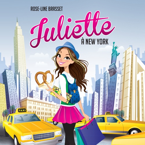Couverture audiobook de Juliette à New York, de Rose-line Brasset, Lisette Morival, Emilie Decrock