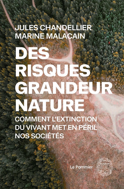 ebook cover of Des risques grandeur nature : Comment l´extinction du vivant met en péril nos sociétés, by Bruno David, Jules Chandellier, Marine Malacain, Denis Kessler