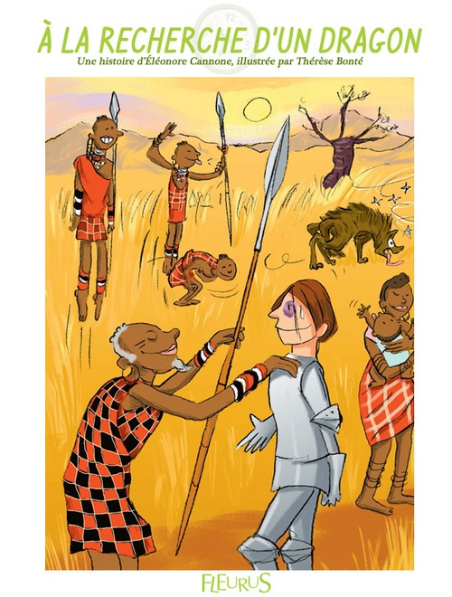 ebook cover of À la recherche d'un dragon, by Eléonore Cannone