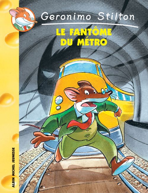 Couverture ebook de Le Fantôme du métro, de Geronimo Stilton