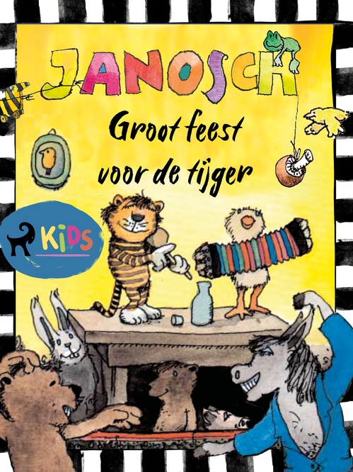 ebook cover of Groot feest voor de tijger, by Janosch