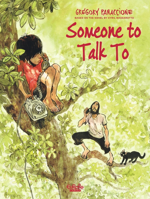 ebook cover of Someone to Talk To, by Grégory Panaccione