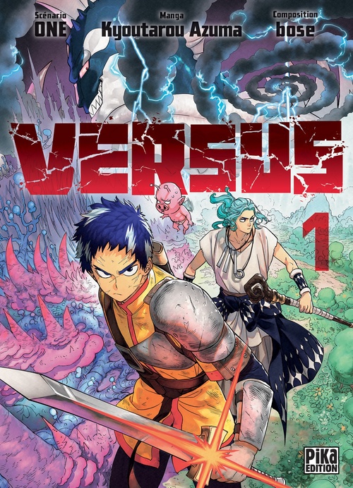 Couverture ebook de Versus T01, de Kyoutarou Azuma
