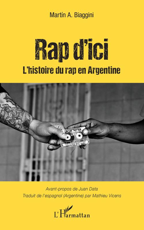 Couverture ebook de Rap d'ici, de Mathieu Vicens