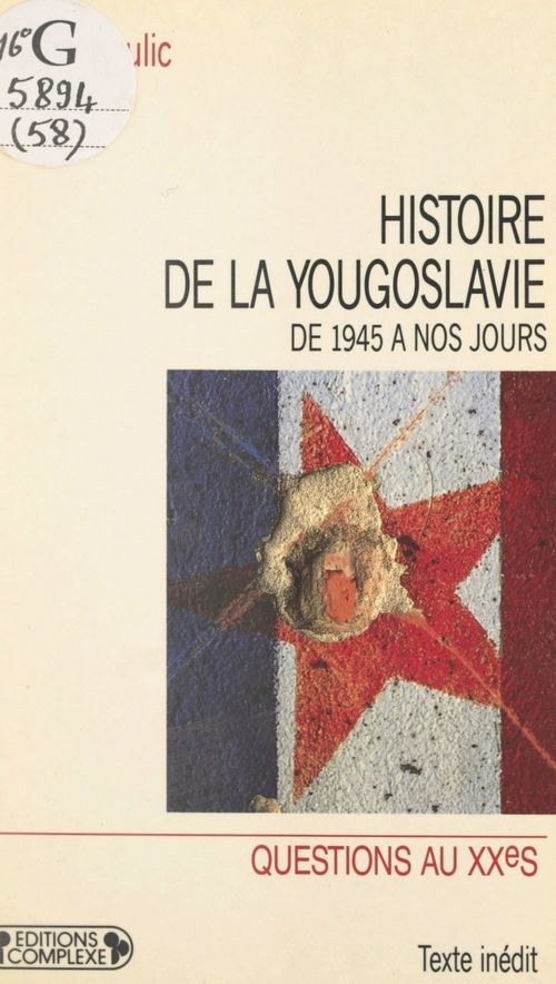 ebook cover of Histoire de la Yougoslavie, de 1945 à nos jours, by Joseph Krulic