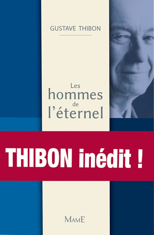Couverture ebook de Les hommes de l'éternel, de Gustave Thibon