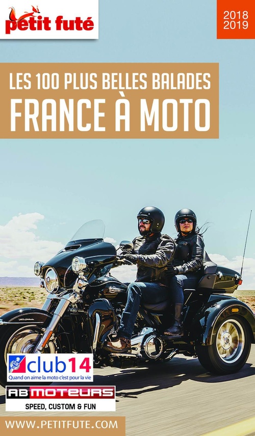 Couverture ebook de FRANCE À MOTO 2018/2019 Petit Futé, de Collectif petit futé