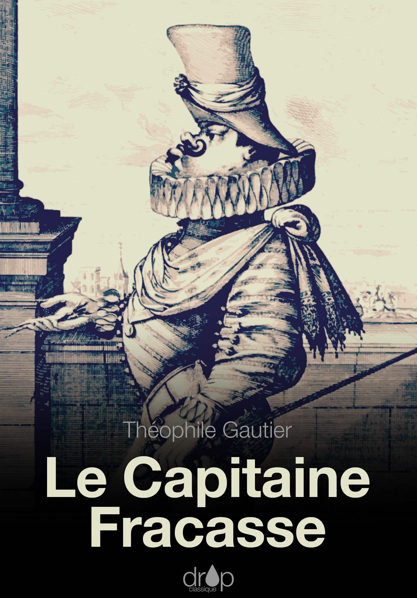 ebook cover of Le Capitaine Fracasse, by Theophile Gautier