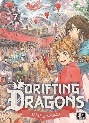 Couverture ebook de Drifting Dragons T07, de Taku Kuwabara