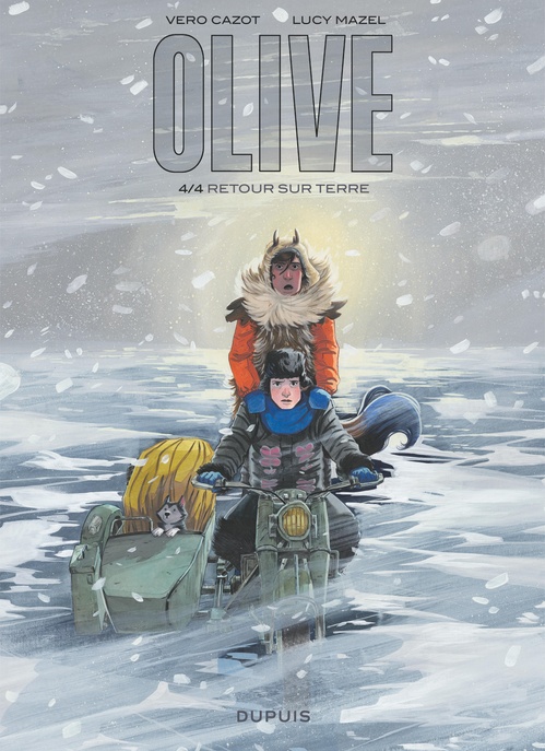 Couverture ebook de Olive - Tome 4 - Retour sur terre, de Véro Cazot, Véronique Cazot, Lucy Mazel