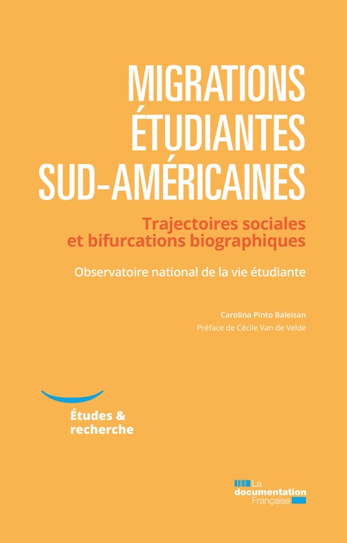 ebook cover of Migrations étudiantes sud-américaines, by Observatoire National De La Vie Etudiant