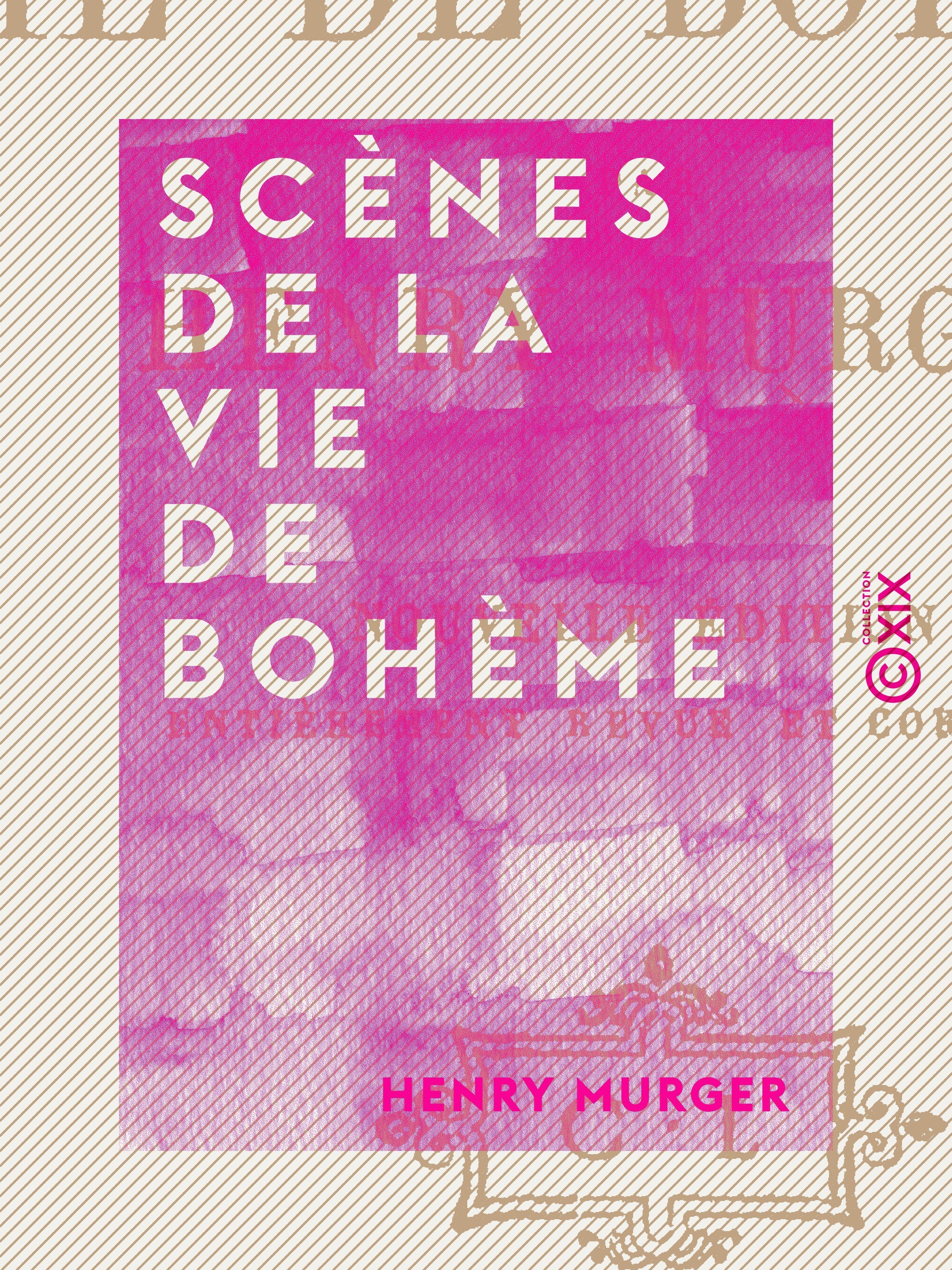 Couverture ebook de Scènes de la vie de bohème, de Henry Murger