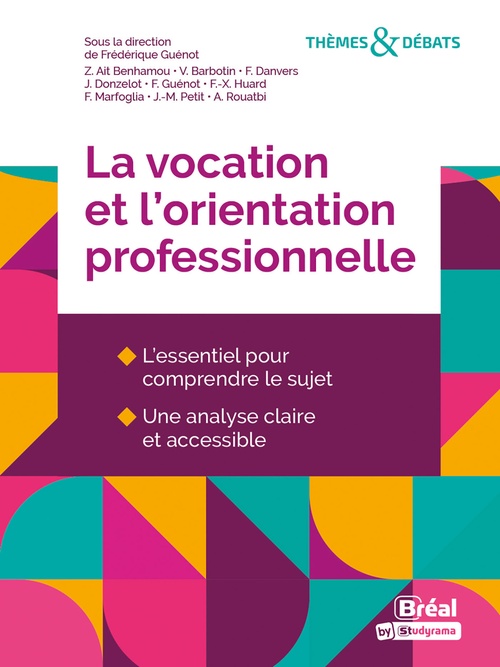 Couverture ebook de La vocation et l'orientation professionnelle, de Collectif