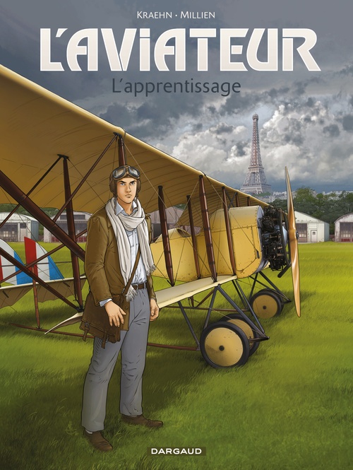 Couverture ebook de L'Aviateur - Tome 2 - L'apprentissage, de Jean-Charles Kraehn, Chrys Millien