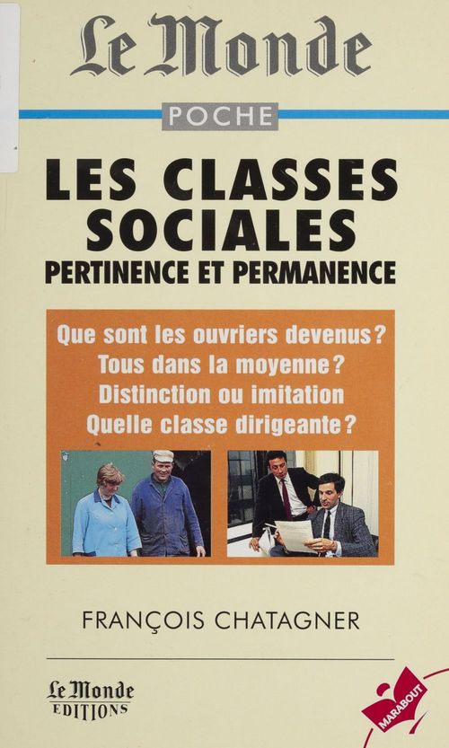 ebook cover of Les classes sociales, by Francois Chatagner