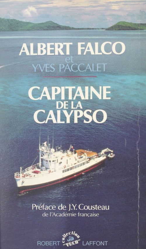 ebook cover of Capitaine de la Calypso, by Albert Falco, Yves Paccalet