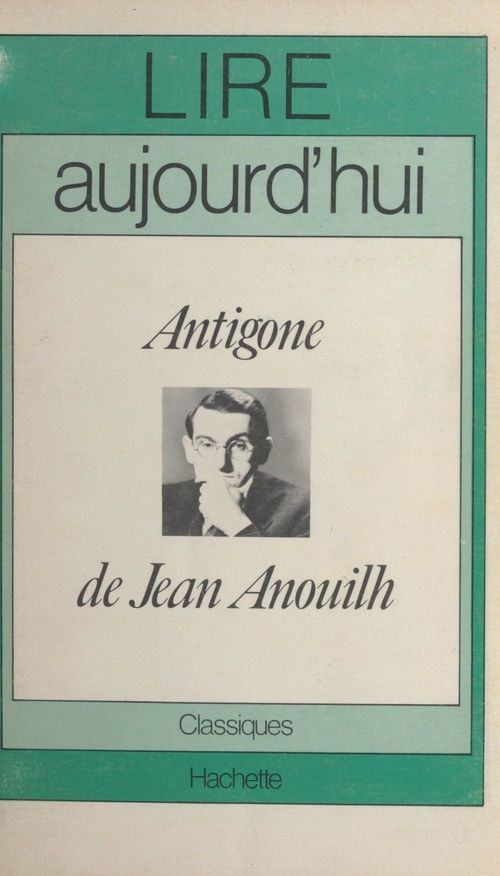 Couverture ebook de Antigone de Jean Anouilh, de Pol Vandromme