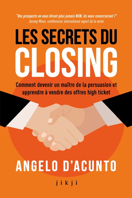 Couverture ebook de Les secrets du closing, de Angelo d'Acunto