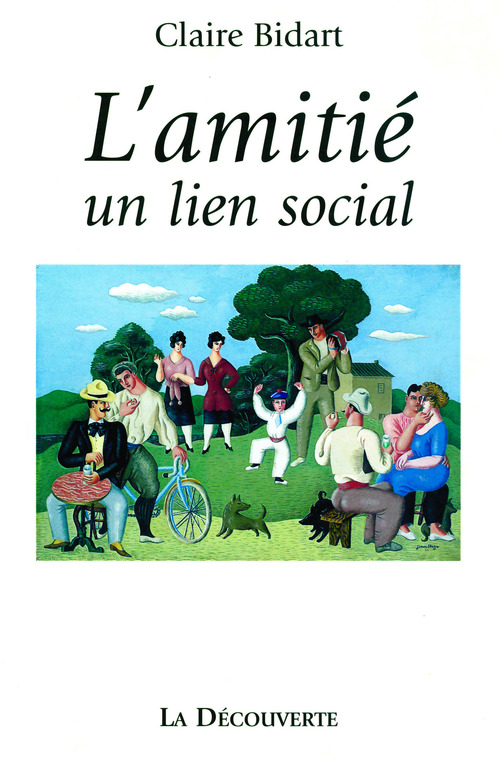 Couverture ebook de L'amitié, un lien social, de Claire Bidart