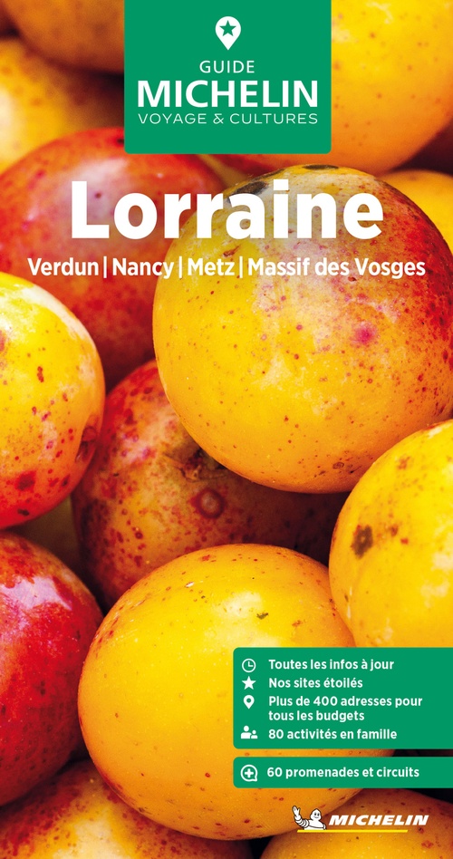Couverture ebook de Guide Vert Lorraine, de Collectif