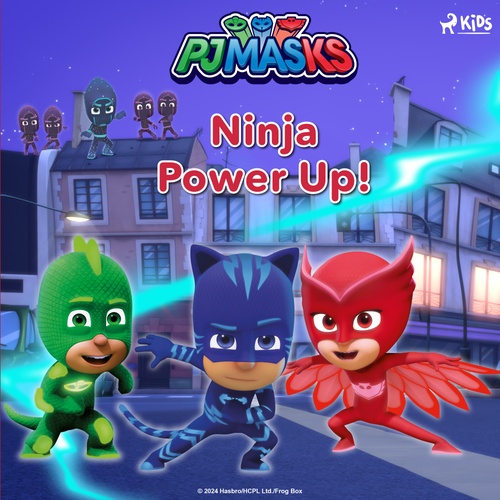 audiobook cover of PJ Masks - Ninja Power Up!, by Eone