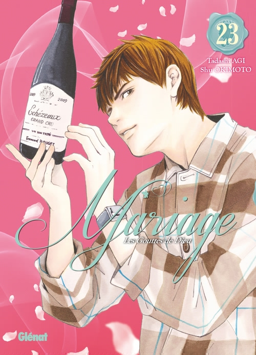Couverture ebook de Les Gouttes de Dieu - Mariage - Tome 23, de Tadashi Agi, Shu Okimoto
