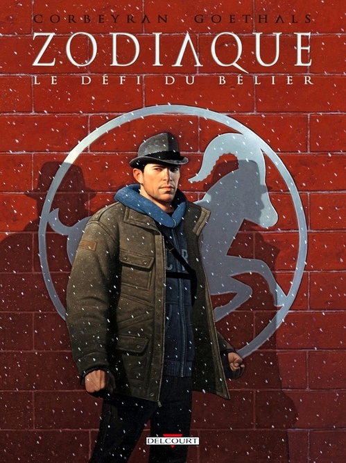 Couverture ebook de Zodiaque T01 - Le Défi du Bélier, de Eric Corbeyran, Sébastien Goethals