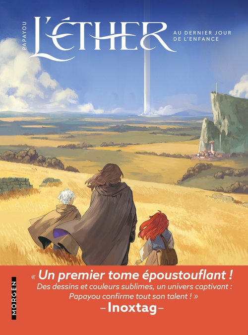 Couverture ebook de L'Éther (Tome 1) - Au dernier jour de l'enfance, de Papayou