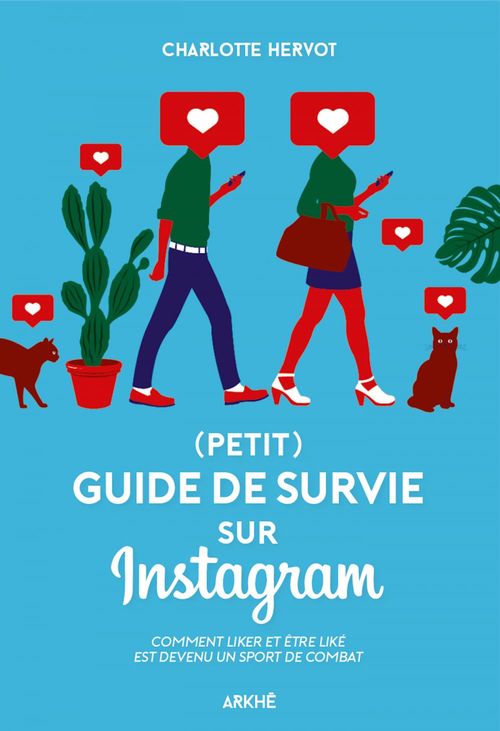 Couverture ebook de Guide de survie sur Instagram, de Charlotte Hervot