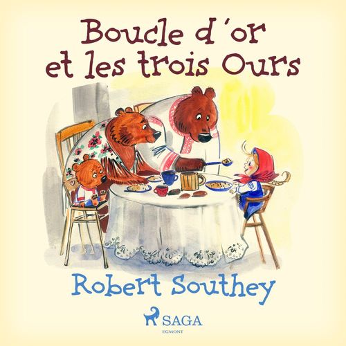 audiobook cover of Boucle d'or et les trois Ours, by Robert Southey