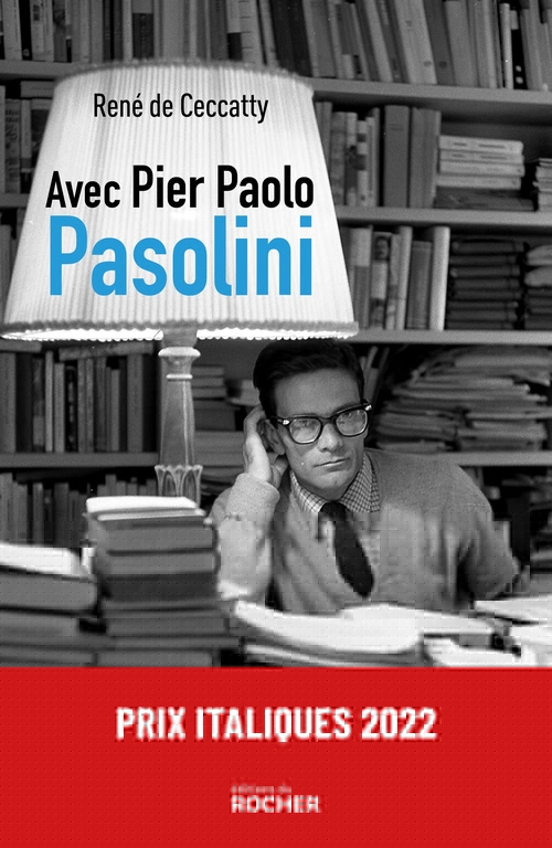Couverture ebook de Avec Pier Paolo Pasolini, de René de Ceccatty