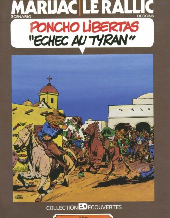 Couverture ebook de Poncho Libertas tome 3, de Marijac