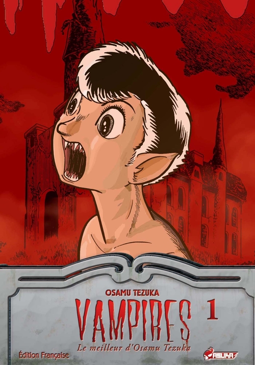 Couverture ebook de Vampires T01, de Tezuka Osamu