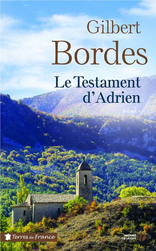 Couverture ebook de Le Testament d'Adrien, de Gilbert Bordes