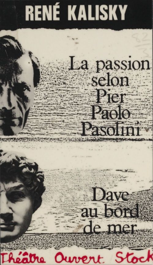 ebook cover of La Passion selon Pier Paolo Pasolini, by Rene Kalisky