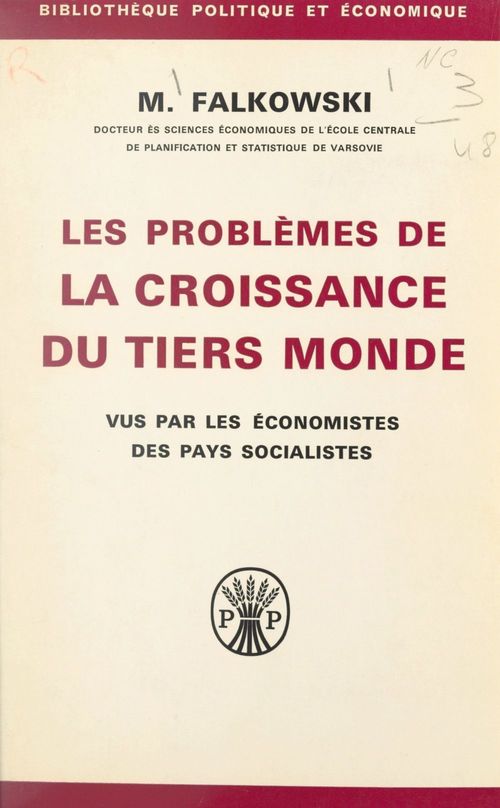 ebook cover of Les problèmes de la croissance du tiers monde, by Mieczyslaw Falkowski