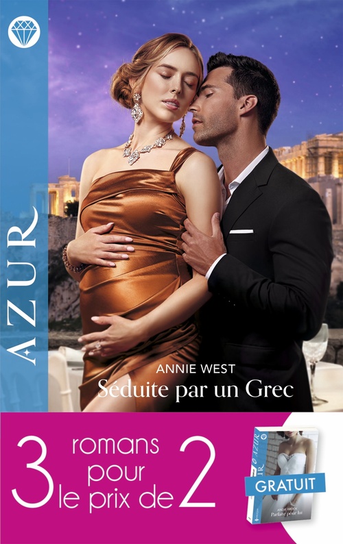 ebook cover of Pack 3 pour 2 Azur - Février 2025, by Andie Brock, Annie West, Susan Meier