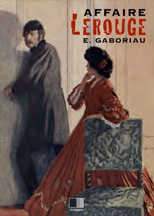 ebook cover of L'affaire Lerouge, by Emile Gaboriau