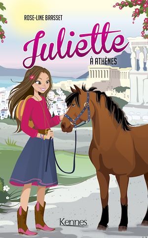 Couverture ebook de Juliette à Athènes, de Rose-line Brasset