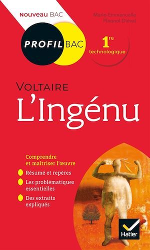 ebook cover of Profil - Voltaire, L'Ingénu, by Marie-Hélène Plagnol-Diéval
